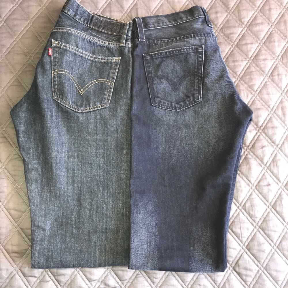 2 x Levi’s 527 Low Boot Cut 32x32 🤠